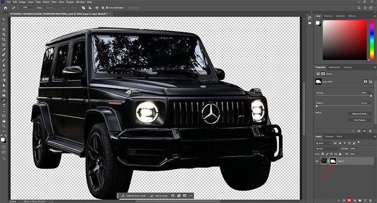 Remove the Car Image Background