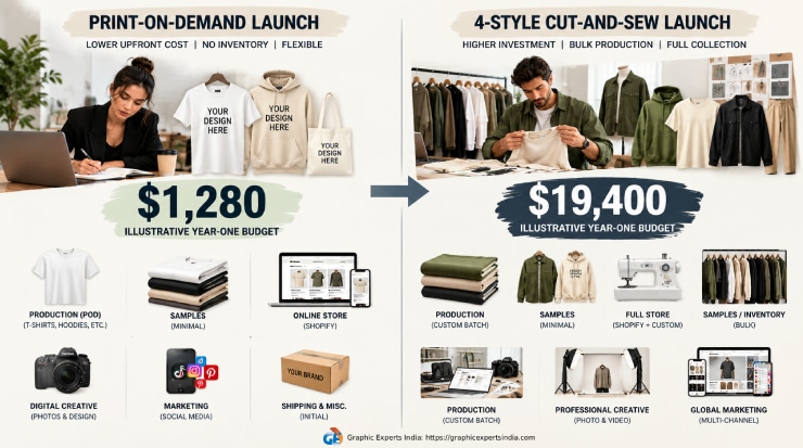 How Much Does It Cost to Start a Clothing Brand