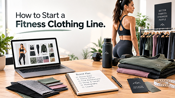How to Start a Fitness Clothing Line in 2026