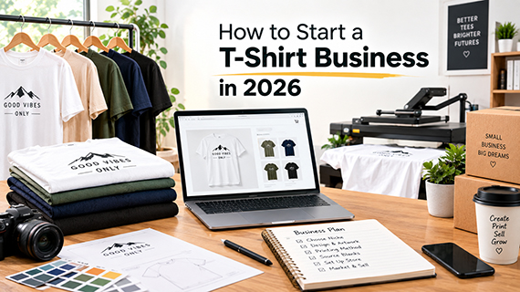 How to Start a T-Shirt Business