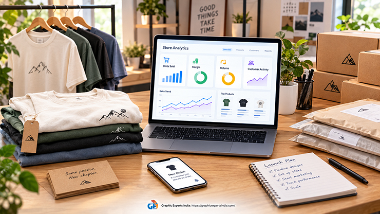 How Do You Launch and Measure a T-Shirt Business