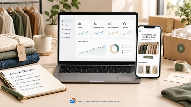 How Do You Launch and Measure an Online Clothing Store