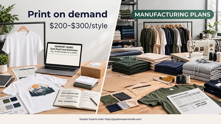 How Much Does Manufacturing or Print on Demand Cost