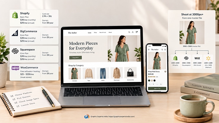 Which Platform and Domain Should an Online Clothing Store Use