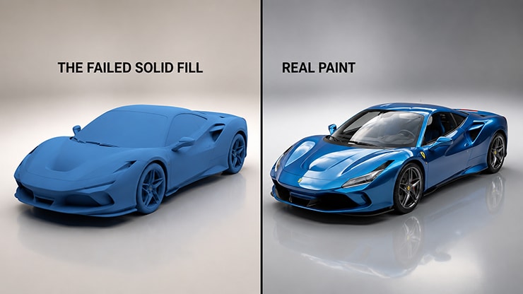 How to Change a Car's Color in Photoshop