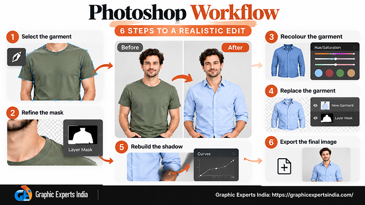 How Do You Change Clothes in a Photo in Photoshop