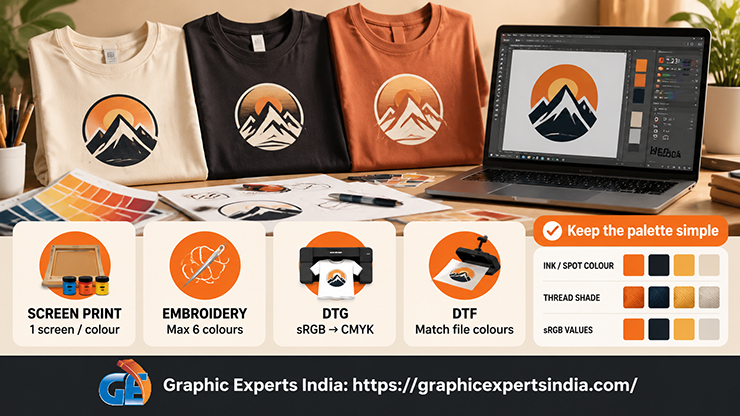 Colors Should a T-Shirt Logo Use