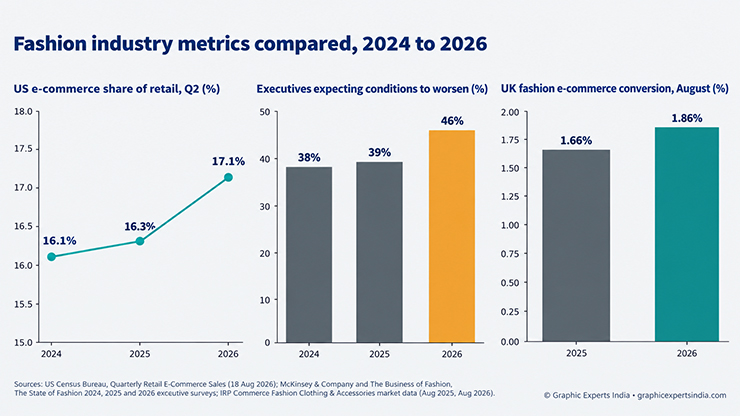 Fashion Industry Metrics Compared 2024 to 2026