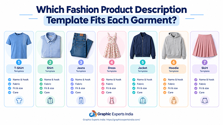 Fashion Product Description Template Fits Each Garment
