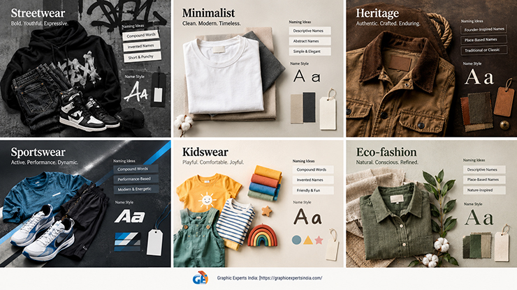 Name Ideas Fit Each Clothing Brand Style