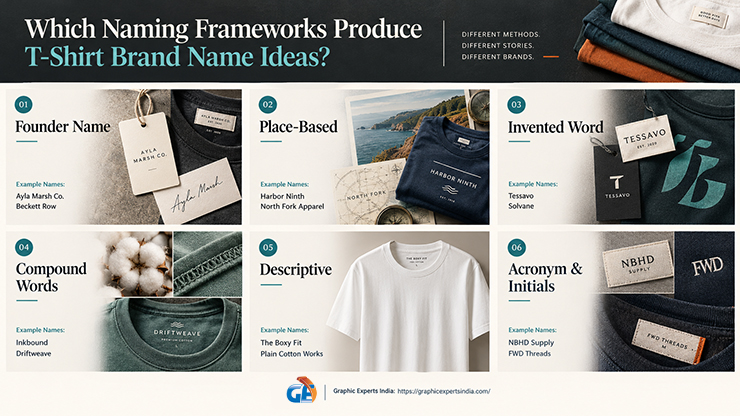 Naming Frameworks Produce T-Shirt Brand Name Ideas
