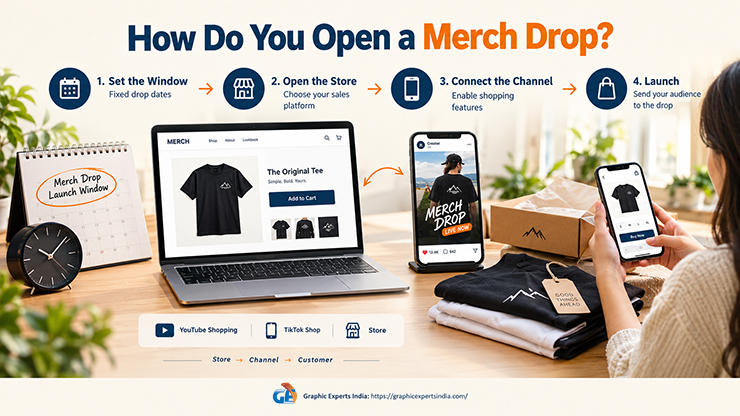 How Do You Open a Merch Drop
