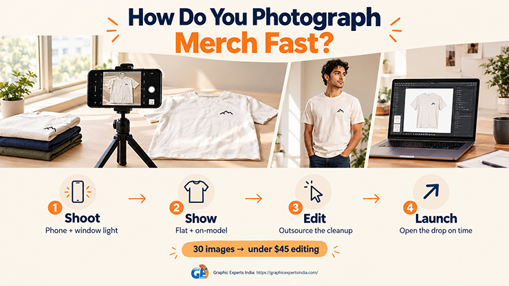 How Do You Photograph Merch Fast