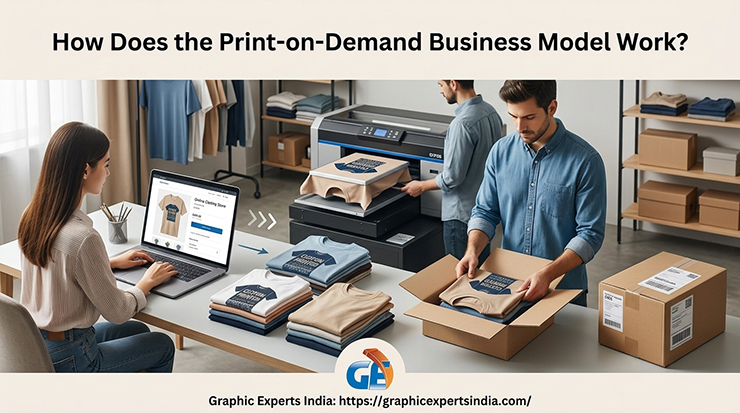 How Does the Print-on-Demand Business Model Work