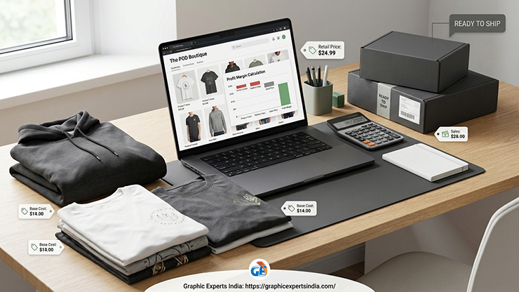 Profit Margin Does a Print-on-Demand Business Make