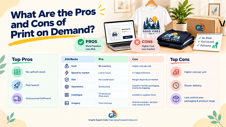 Pros and Cons of Print on Demand