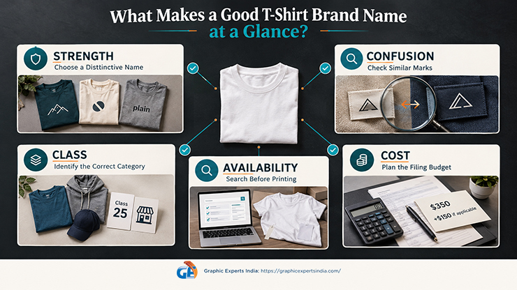 T-Shirt Brand Name at a Glance