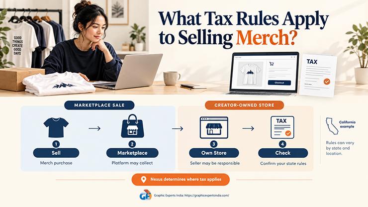 What Tax Rules Apply to Selling Merch