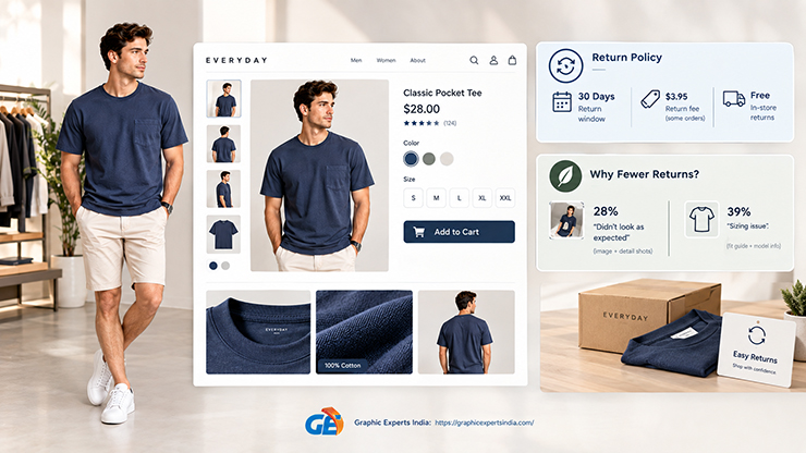 How Do Top Fashion Brands Manage Returns on the Product Page