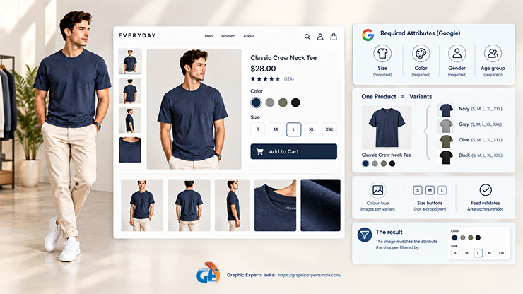How Do Top Fashion Brands Structure Size and Attribute Data