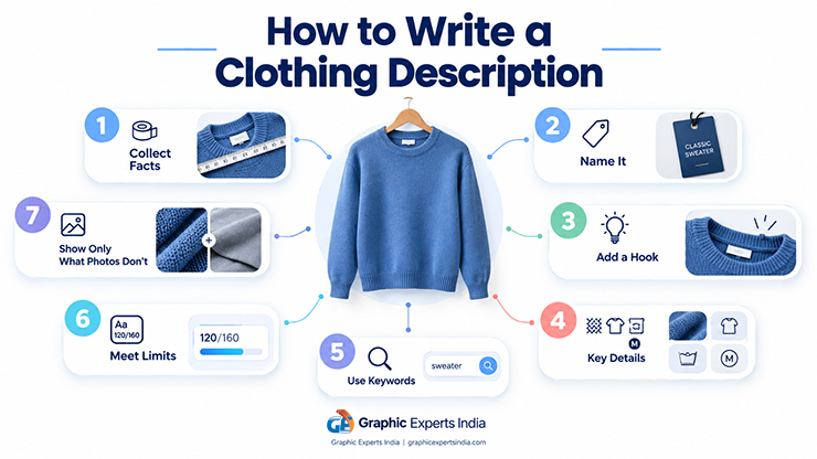 How Do You Write a Clothing Description Step by Step